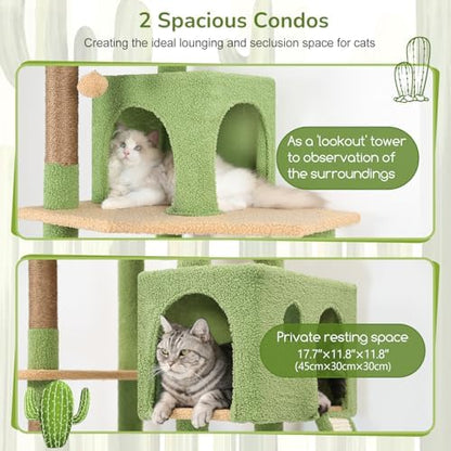 Globlazer F70 Pro Cactus Heavy Duty Cat Tree Tower - Image 3