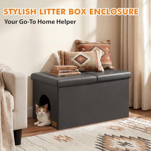 Cat Litter Box Enclosure Furniture - Image 4
