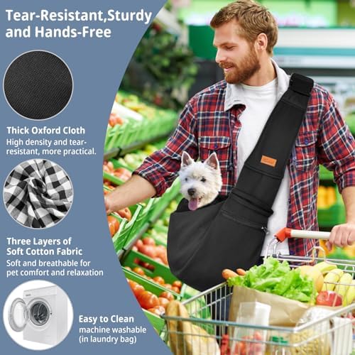CUBY Dog and Cat Sling Carrier - Image 6