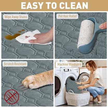 ZNSAYOTX Ultimate Cozy Blankets 100% Waterproof Bed Mat Blanket - Image 5