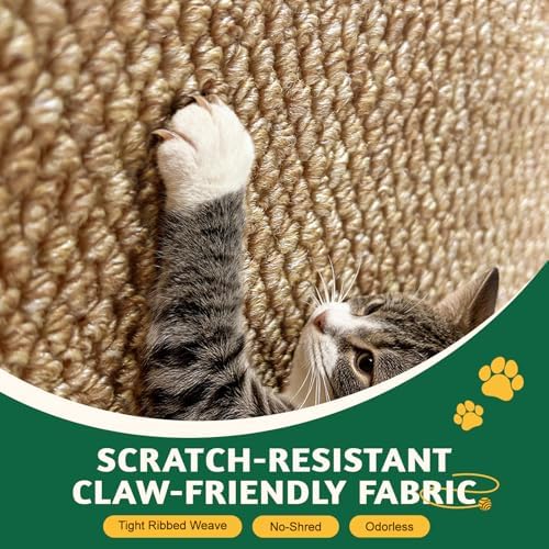 ENONCI Door Protector from Cat Scratching 19.6x7.8 Cat Wall Corner Scratcher - Image 2