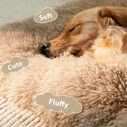 BFPETHOME Dog Beds for Large Dogs, Plush Dog Crate Bed Fluffy Cozy Kennel Pad - Image 2
