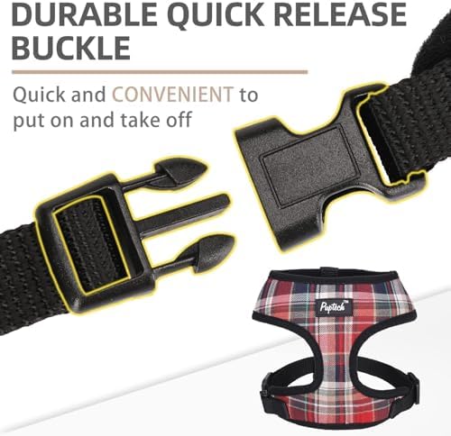 PUPTECK Small Dog Harness and Leash Set No Pull - Image 4