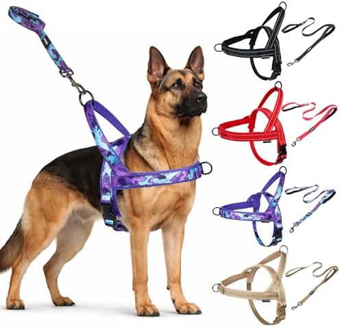 No Pull Dog Harness and Leash Set by Unknown