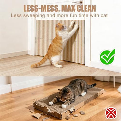 Natural Cork-Cat Scratch Pad-Cat Scratch Mat Rug-Avoid Cat Couch Protector-Cat - Image 3