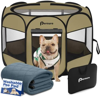 Persure Dog Cat Playpen Tent Crate Cage by PERSURE