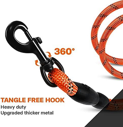 Taglory Rope Dog Leash for Medium Large Dogs, 4 FT Padded Handle - Image 6