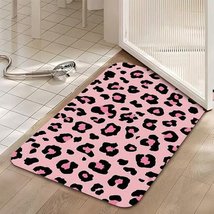 Bath Mats for Bathroom, Modern Stylish Diatomaceous Bath Rug Quick Dry - Image 5