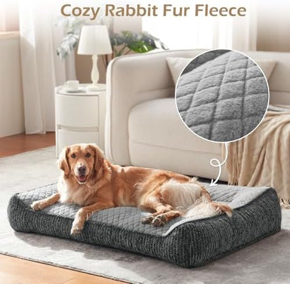 JOEJOY Orthopedic Dog Bed Medium Sized Dogs, Extra Thick Supportive Big Dog - Image 2
