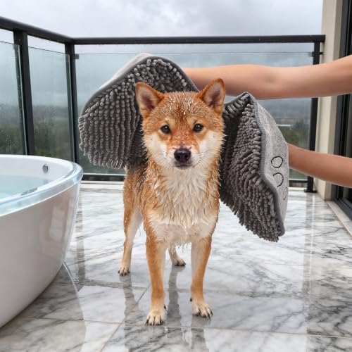 Dog Towel, Soft Odor-Resistant Bath Towel, - Image 7
