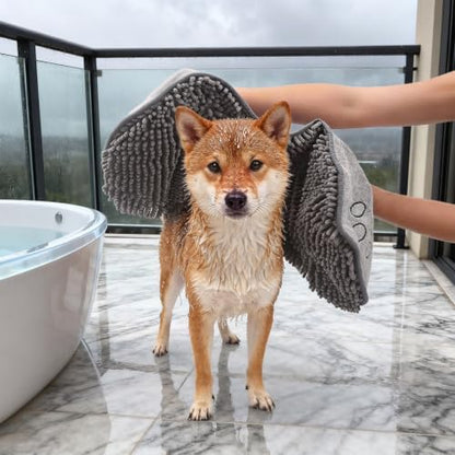 Dog Towel, Soft Odor-Resistant Bath Towel, - Image 7