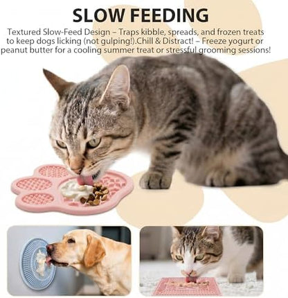 Lick Mat for Dogs & Cats, Slow Feeder Pad - Image 6