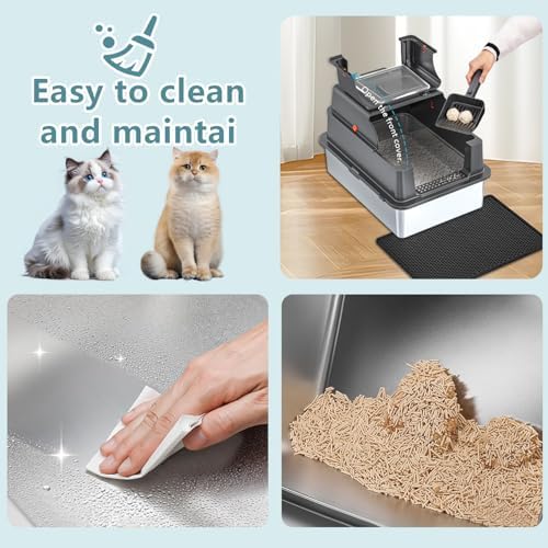XXXL Extra Large Stainless Steel Litter Box - Image 5