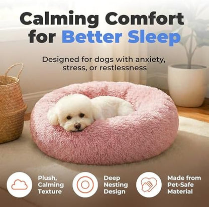 Best Pet Supplies Round Calming Dog Bed - Image 2