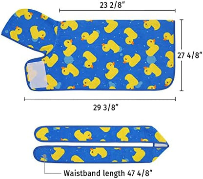 HDE Hooded Dog Bathrobe Quick Dry Towel Wrap - Image 2