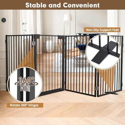 Metal Freestanding Dog Gates - Image 5