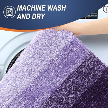 OLANLY Bathroom Runner Rug 40x24, Extra Soft Absorbent Microfiber Bath Rugs - Image 6