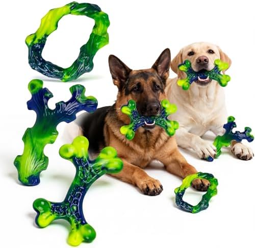 Frienhund 6-Pack Indestructible Dog Toys by Frienhund