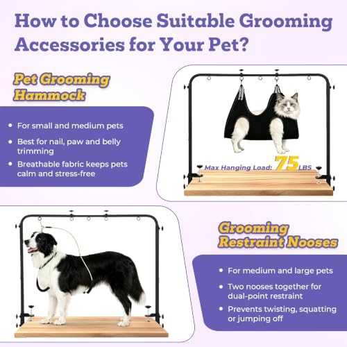 Adjustable Dog Grooming Arm for Table 27-37" W - Image 3