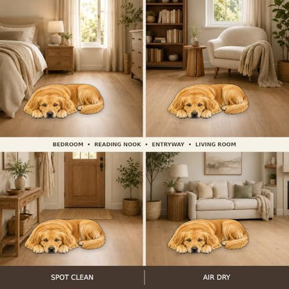 3D Realistic Dog Shaped Bath Mat & Floor Rug - Image 6