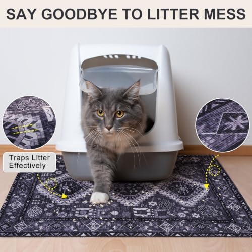 BEAUTYZOO Cat Litter Mat, Waterproof - Image 3