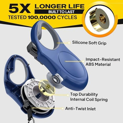 Fida Retractable Dog Leash, 16ft Heavy Duty Pet Walking Leash - Image 4