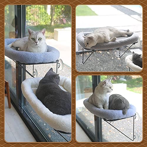 Zakkart Cat Window Perch, 100% Metal Supported from Below - Image 6
