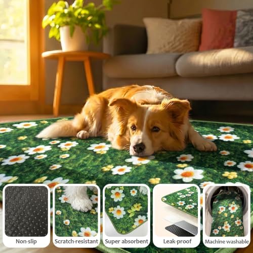 Washable Pee Pads for Dogs 24"x72" 2 Pack Reusable Puppy Potty Pad - Image 5