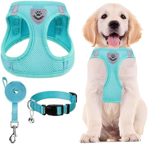 PUPTECK Dog Harness, Collar and Leash Set No Pull by PUPTECK