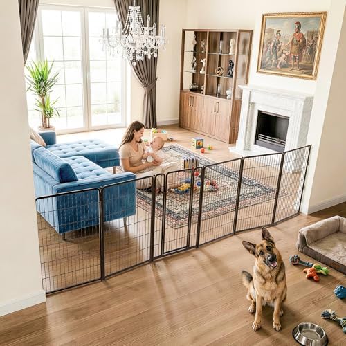 FXW Dog Gate, Extra Wide Adjustable by FXW