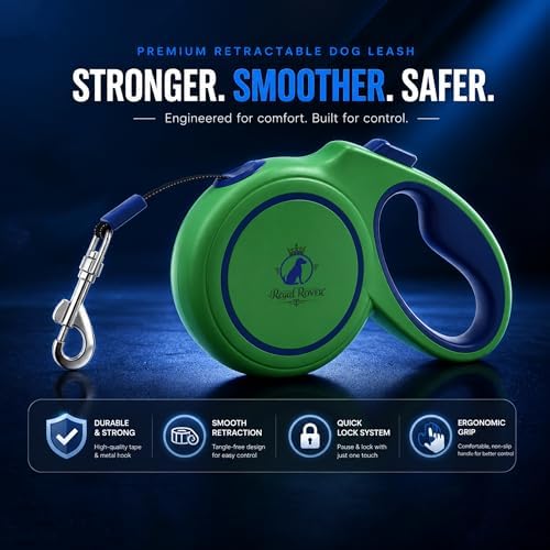 Retractable Dog Leash 16 FT – Heavy Duty Tangle-Free Dog Leash - Image 3