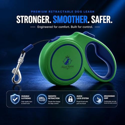Retractable Dog Leash 16 FT – Heavy Duty Tangle-Free Dog Leash - Image 3