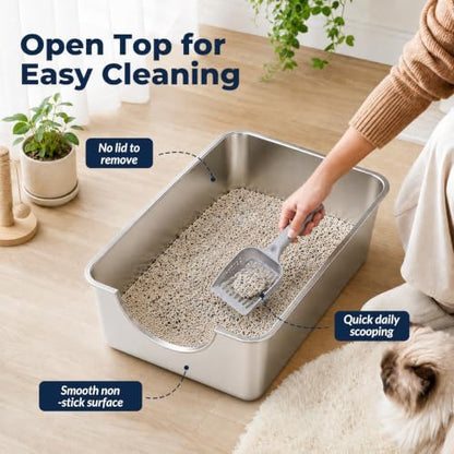 Stainless Steel Litter Box - Image 5