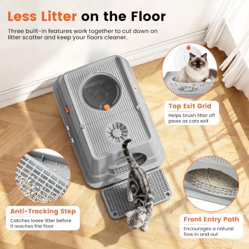 XL Stainless Steel Litter Box - Image 6