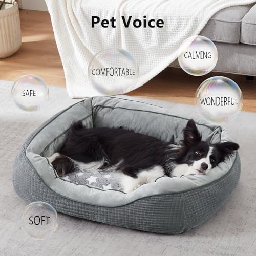 Dog Beds for Medium Small Dogs, Washable Pet Bed - Image 2