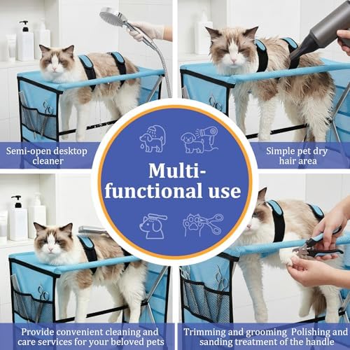 Foldable Pet Grooming Hammock - Image 4