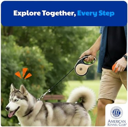 American Kennel Club Heavy Duty Retractable Dog Leash, Tangle-Free, Ergonomic - Image 7