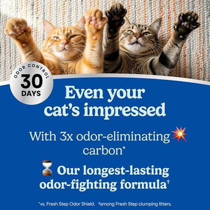 Fresh Step Advanced Heavy Duty Multi Cat Clumping Cat Litter, 17.5 lb. - Image 3