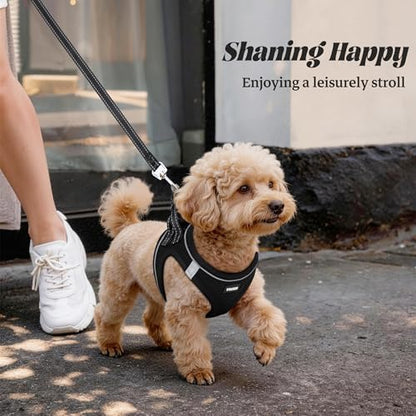 No Pull Dog Puppy Harness and Leash Set Reflective Mesh Vest Small - Image 6