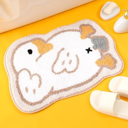Molesun Goose Bath Mat 18x26, Soft Absorbent Microfiber Bath Rugs - Image 2