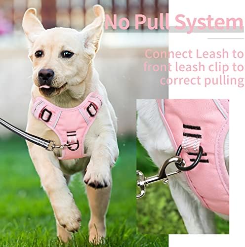 HEELE Dog Harness Dog Harness Small Dog No Pull Harness - Image 2