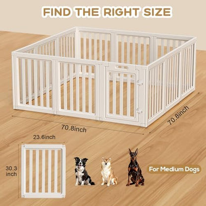 Dog Playpen Indoor, Puppy Playpen, 12 Panels - Image 3
