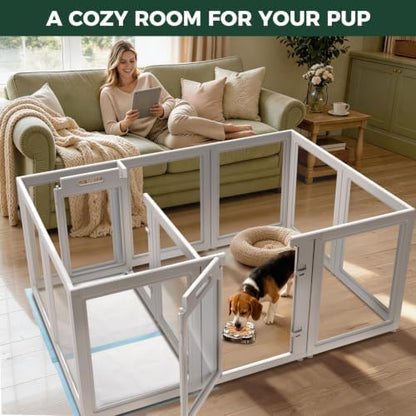 FXW AuraSpace Acrylic Dog Playpen System - Image 2