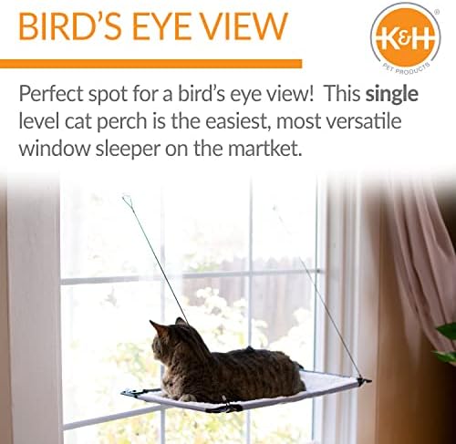 K&H Cat Window Perch, Lounger for Large Cats - Image 4