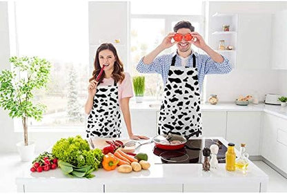 Gingham Plaid Kitchen Apron Bib Apron - Image 2