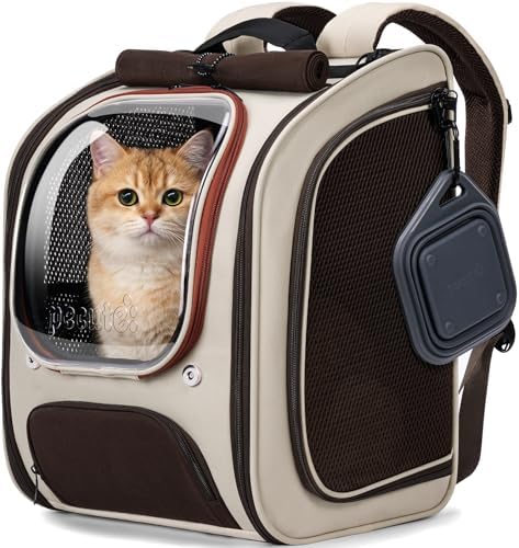 Pecute Dog Backpack Carrier, Large Space Dog Bubble Backpack by pecute