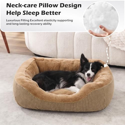 INVENHO Dog Bed Medium Size, Orthopedic Warming Soft Calming Sleeping Durable - Image 7