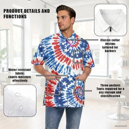 Funny Print Barber Jackets & Smocks - Image 5
