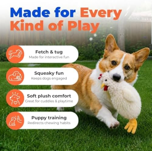 Best Pet Supplies Interactive Squeaky Dog Toy - Image 4