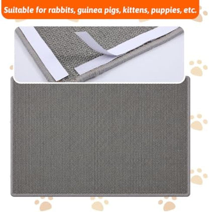 2 Pcs Cat Scratcher Mat 23.6 X 15.7Inch Natural Sisal Cat Scratching Carpet - Image 4